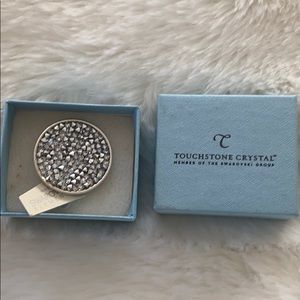 NWT Touchstone Crystal Swarovski Elements XL Ring